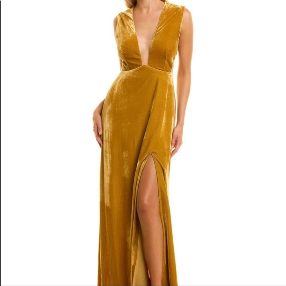 Sau Lee Genevie Velvet Gown